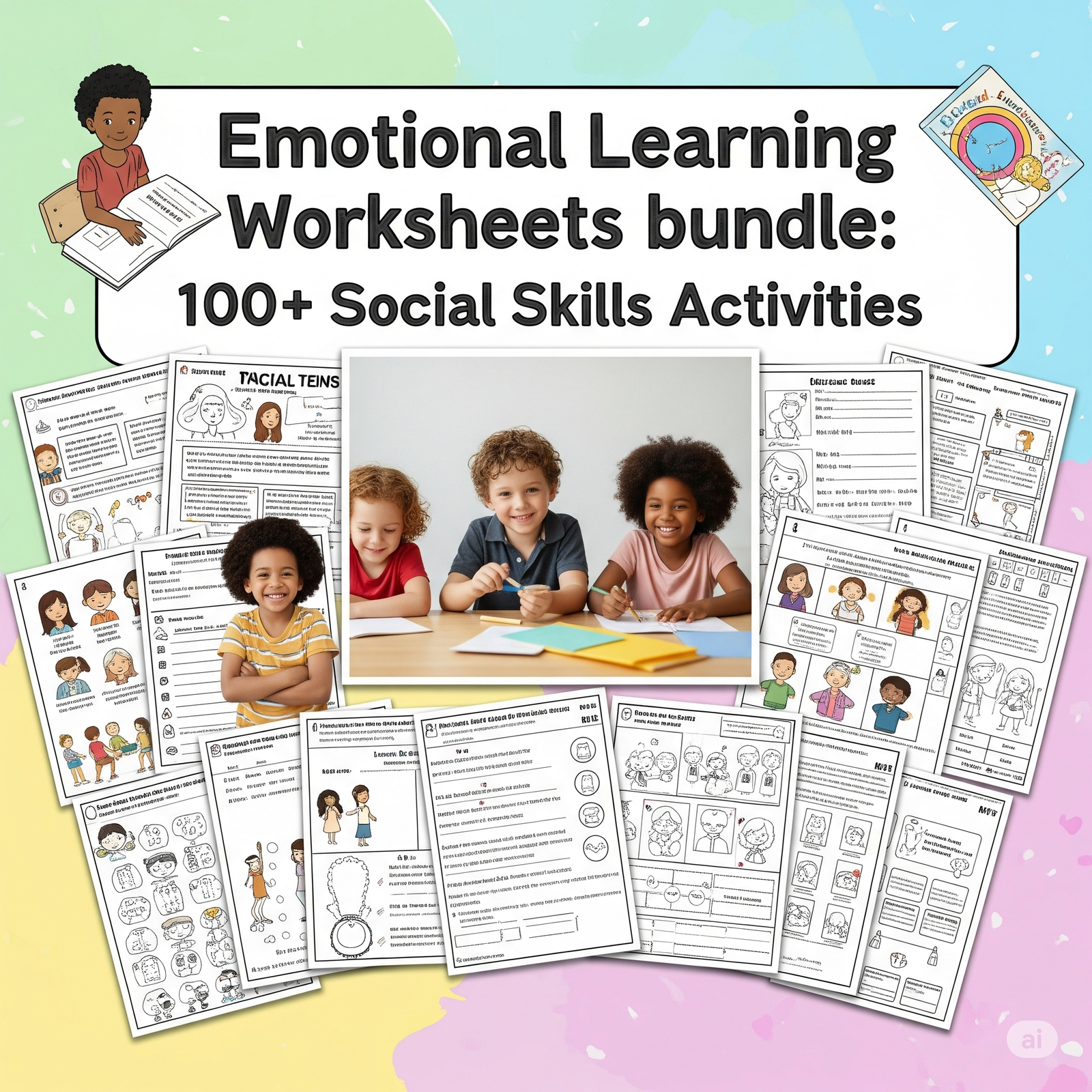 100+ Emotional Social Skills Activities 1 Emotional Learning Worksheets