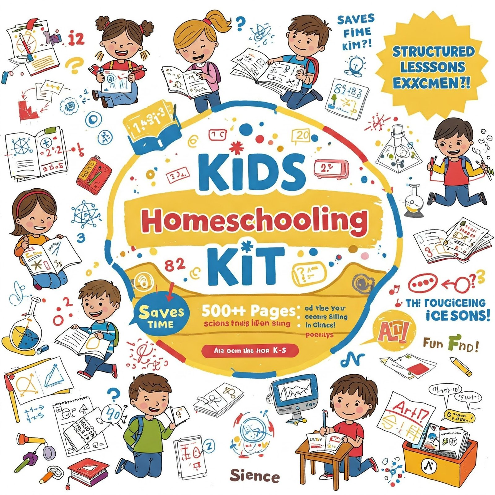 1200+ Kids Pencil Control Practice Worksheets Bundle: Printable Activities for Preschool & Kindergarten 3 Gemini Generated Image vq6layvq6layvq6l