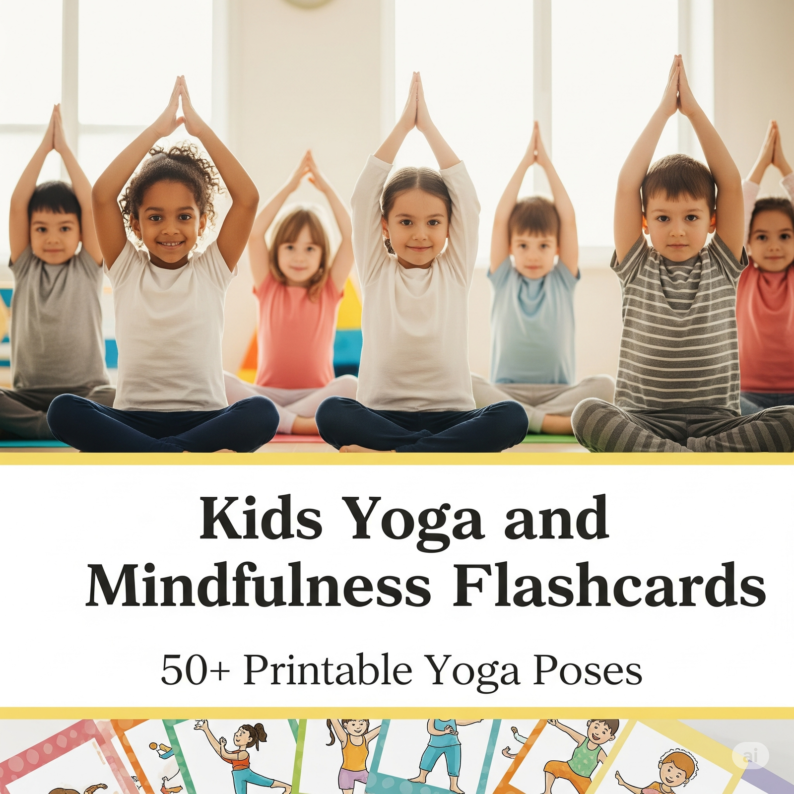 Kids Yoga & Mindfulness Cards: 100+ Printable Poses 3 Kids Yoga and Mindfulness3