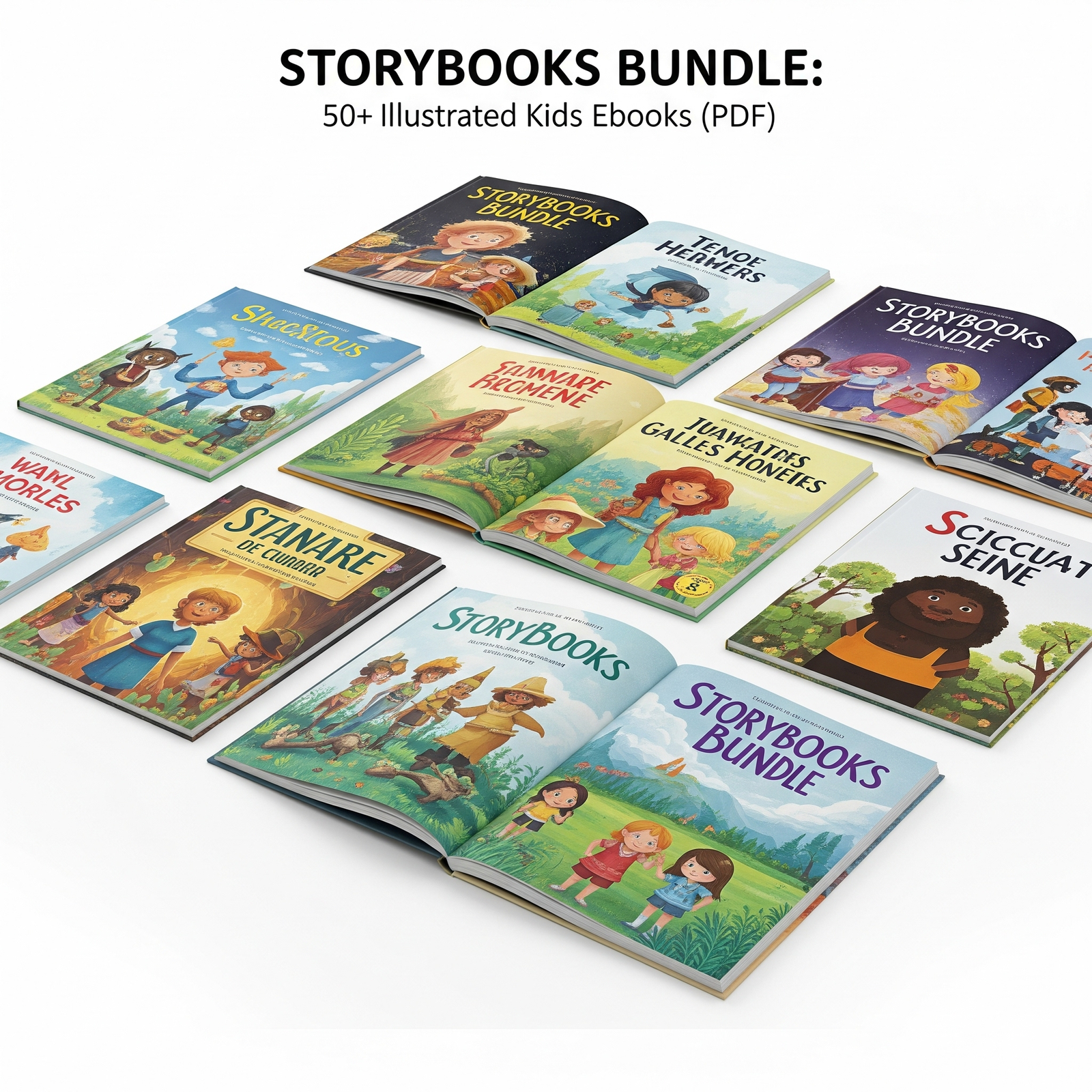 Storybook Bundle: 100+ Illustrated Kids’ eBooks (PDF) 2 Storybooks Bundle