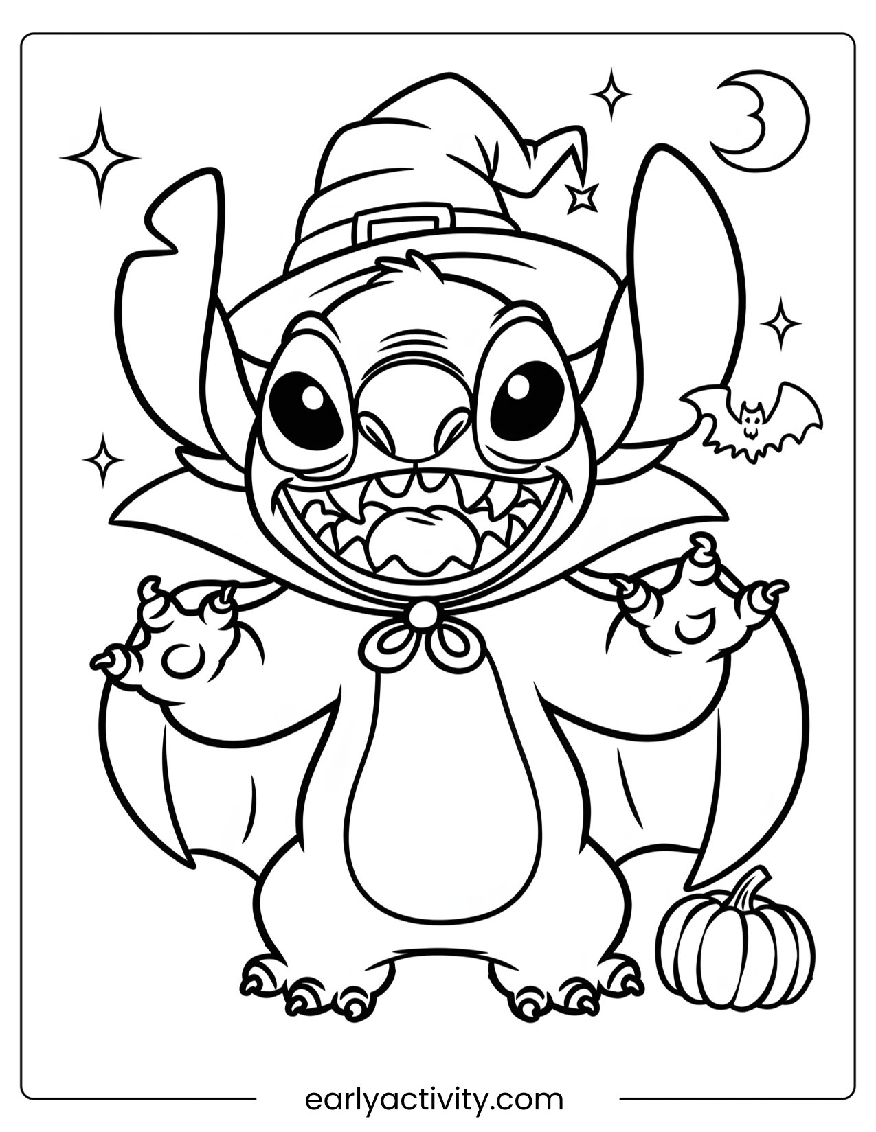Halloween stitch Colouring Page .pdf