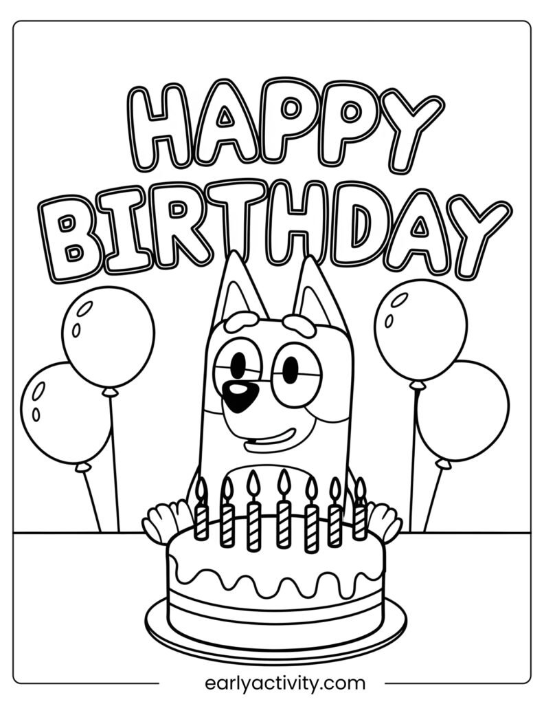 12_ Birthday Bluey Coloring Page .pdf