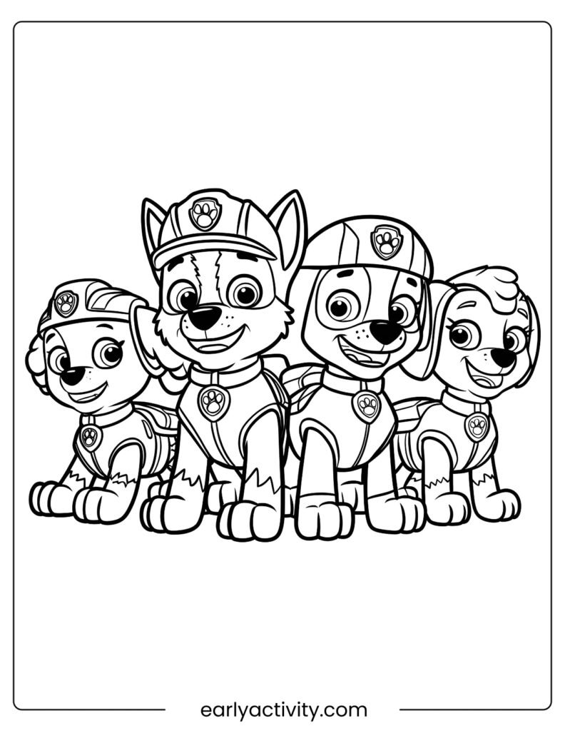 18paw patrol movie Coloring page .pdf