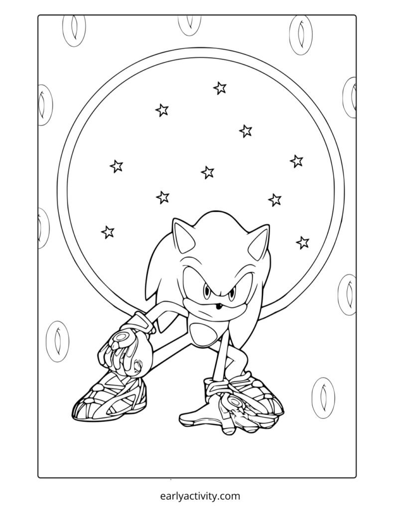 20 Sonic Prime Colouring page .pdf