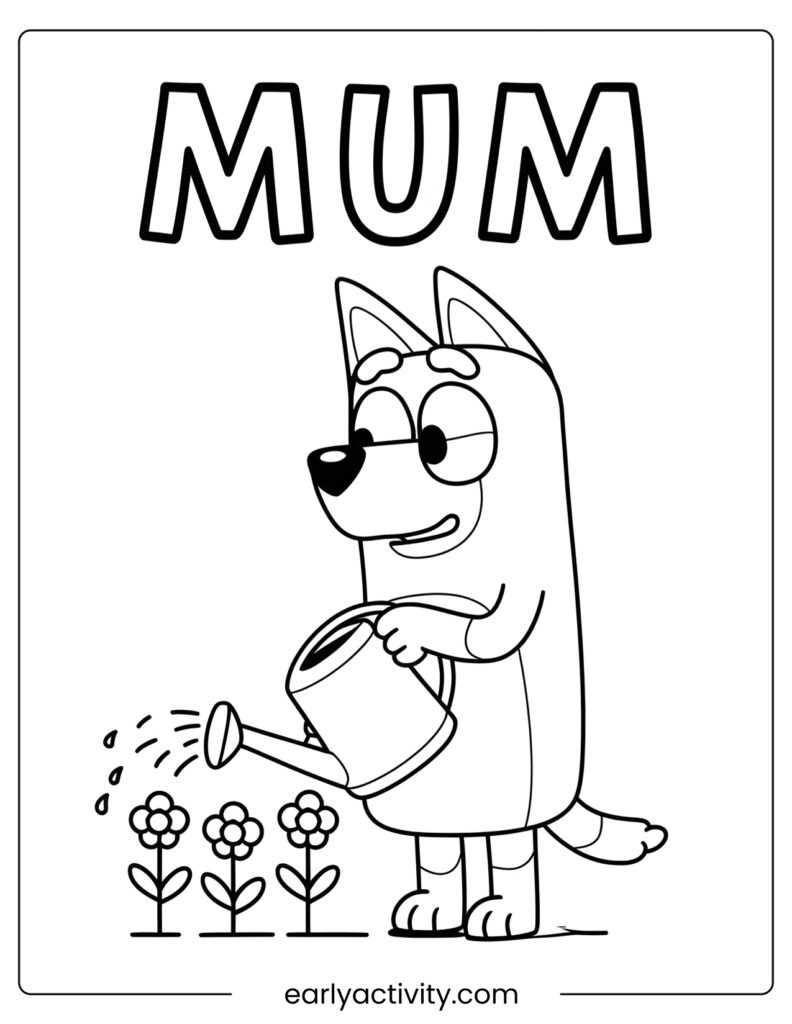 23_ Bluey mum Coloring page .pdf