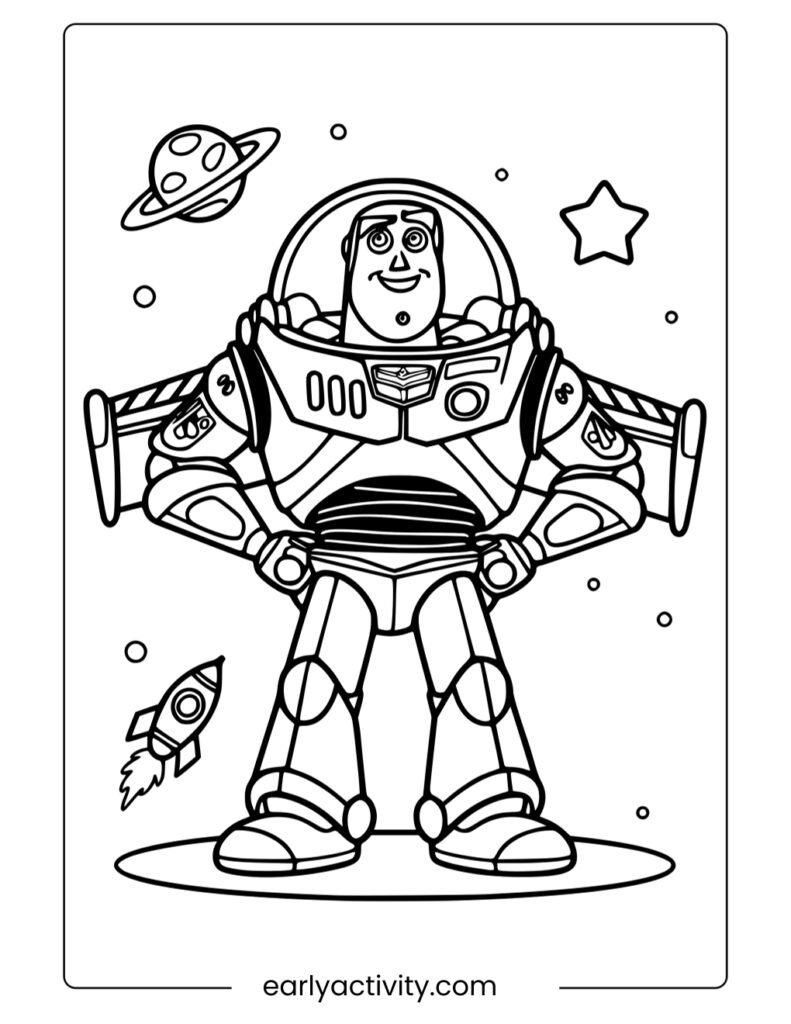 3_ toy story buzz coloring pages pdf