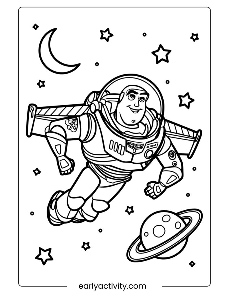 4_ toy story buzz light year coloring pages pdf