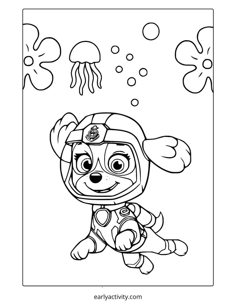 7 Coral From Paw Patrol Coloring .pdf